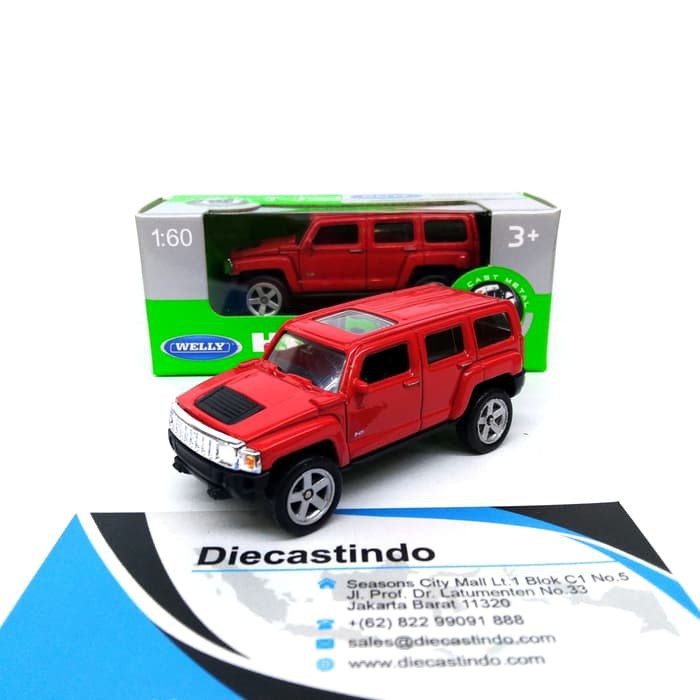 dct622 Welly Nex 1:60 Hummer H3