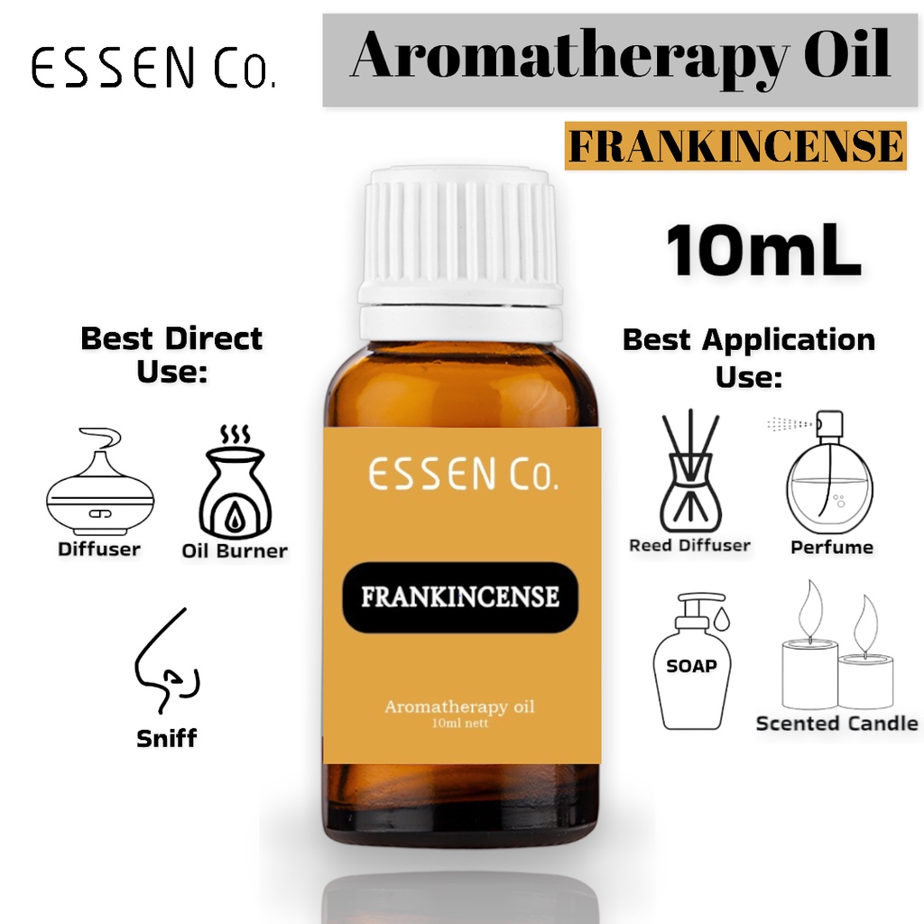 Essen Co Frankincense Essential Oil Aromatherapy Pengharum Pewangi Ruangan Aromaterapi Minyak Kemenyan 10ml