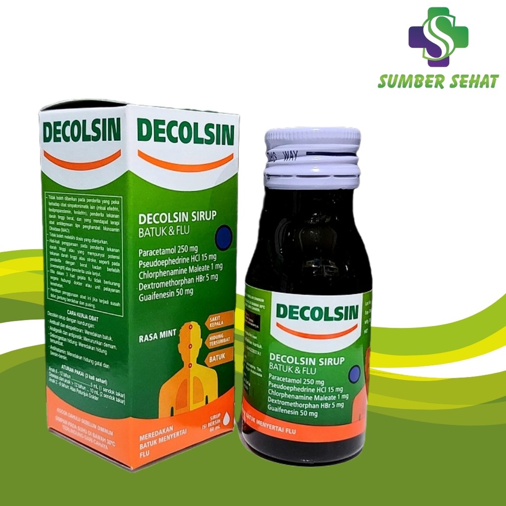 DECOLSIN SIRUP 60 ML