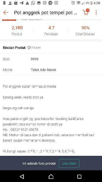 Pot Jaring Pot Sabut Kelapa Pot Tempel Pot Anggrek Media Tanam, Pot Bulat, Pot Media Tanaman, Pot