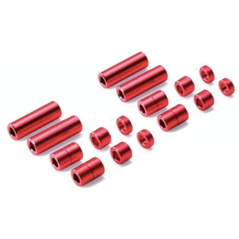 REP TAMIYA 95442 ALUMINUM SPACER SET (12/6/3/1.5m)1PACK 16PCS