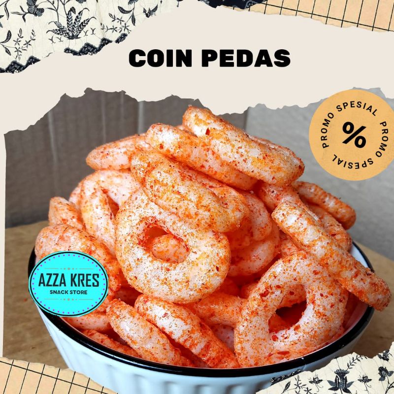 

Coin Pedas 150 gSnack Kekinian - Azzakres