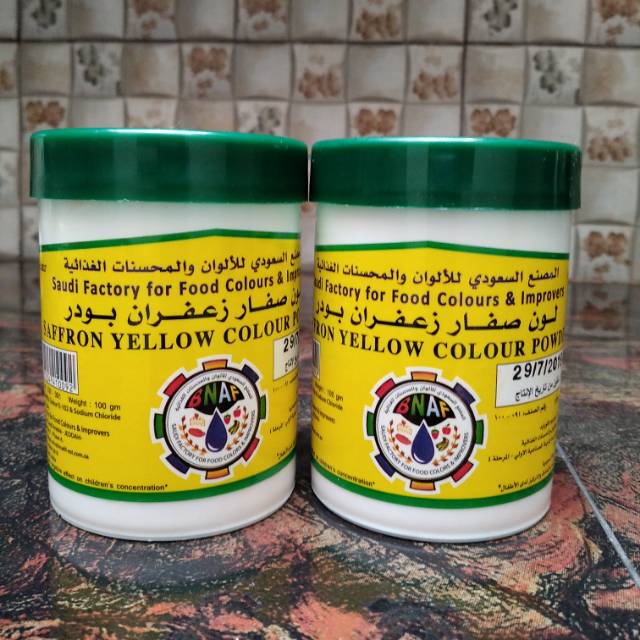 

Saffron Bubuk Pewarna Makanan 100 gram