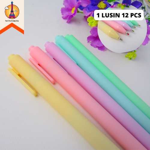 

Pulpen Cetek Makaron Macaron Warna Warni Selusin 1 Lusin 12 Pcs Pen Gel Import Funny Fancy Stuff Best Gift Stationery For School Alat Tulis Kantor Sekolah Ready Grosir Kado Ulang Tahun READY COD