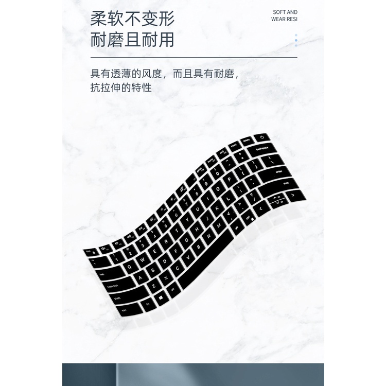 Cover Pelindung Keyboard Dell Vostro 5310 14pro-5418 Bahan Silikon Lembut Ultra Tipis Anti Air / Debu 14 &quot;