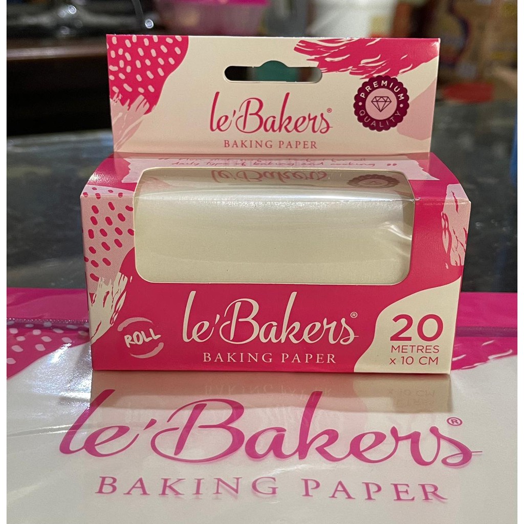 Le Bakers Baking Paper - Paper Roll 10cm x 20mtr