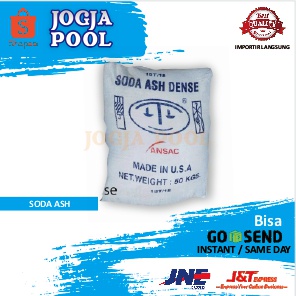 SODA ASH DENSE Penambah PH kadar air kolam renang|obat kolam renang/ Sodium carbonete/ SODA ASH