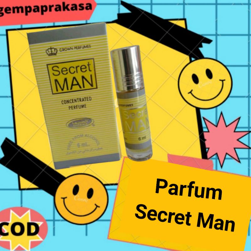 Minyak Wangi Secret Man Parfum Secret Man