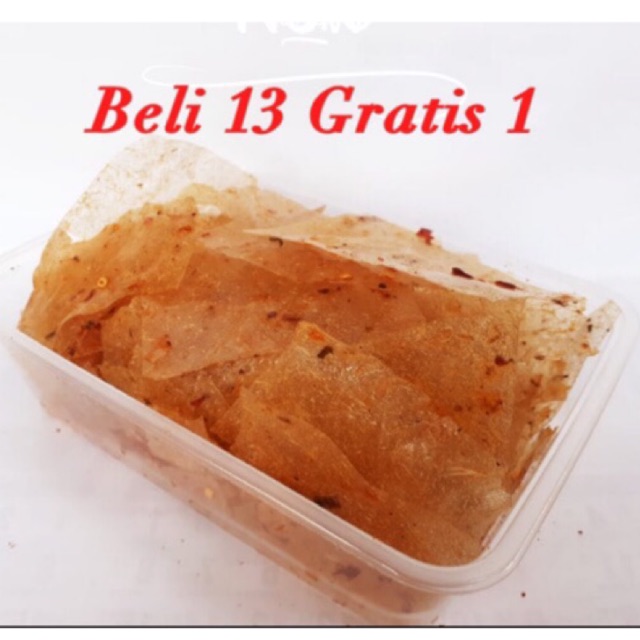 

Keripik Kaca Pedas Daun Jeruk | beling kemasan box 90 gr