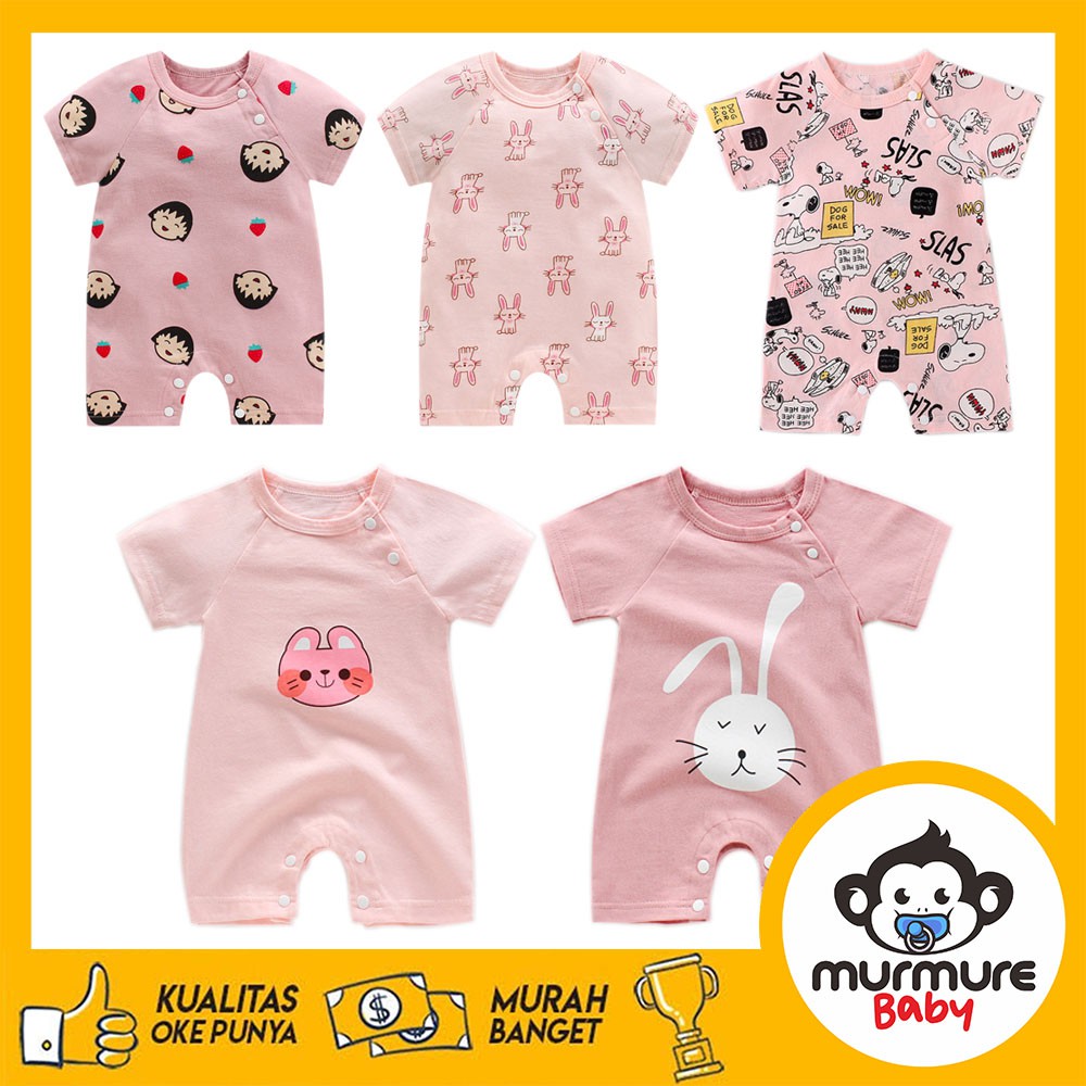 MURMURE.BABY | ROMPER BAJU BAYI IMPORT MOTIF LUCU JUMPER BABY MURAH JUMPSUIT ANAK BAYI / BAJU KODOK BAYI