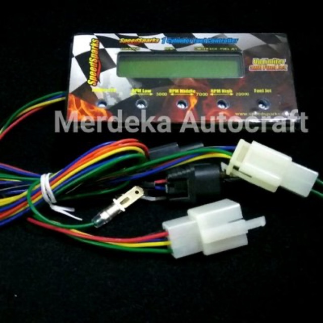 SPEEDSPARK Piggyback Fuel Control UpLimiter & Fuel Jet Yamaha NMAX 150
