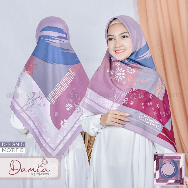 Segiempat Syar’i Damia 130 x 130 DESIGN 5