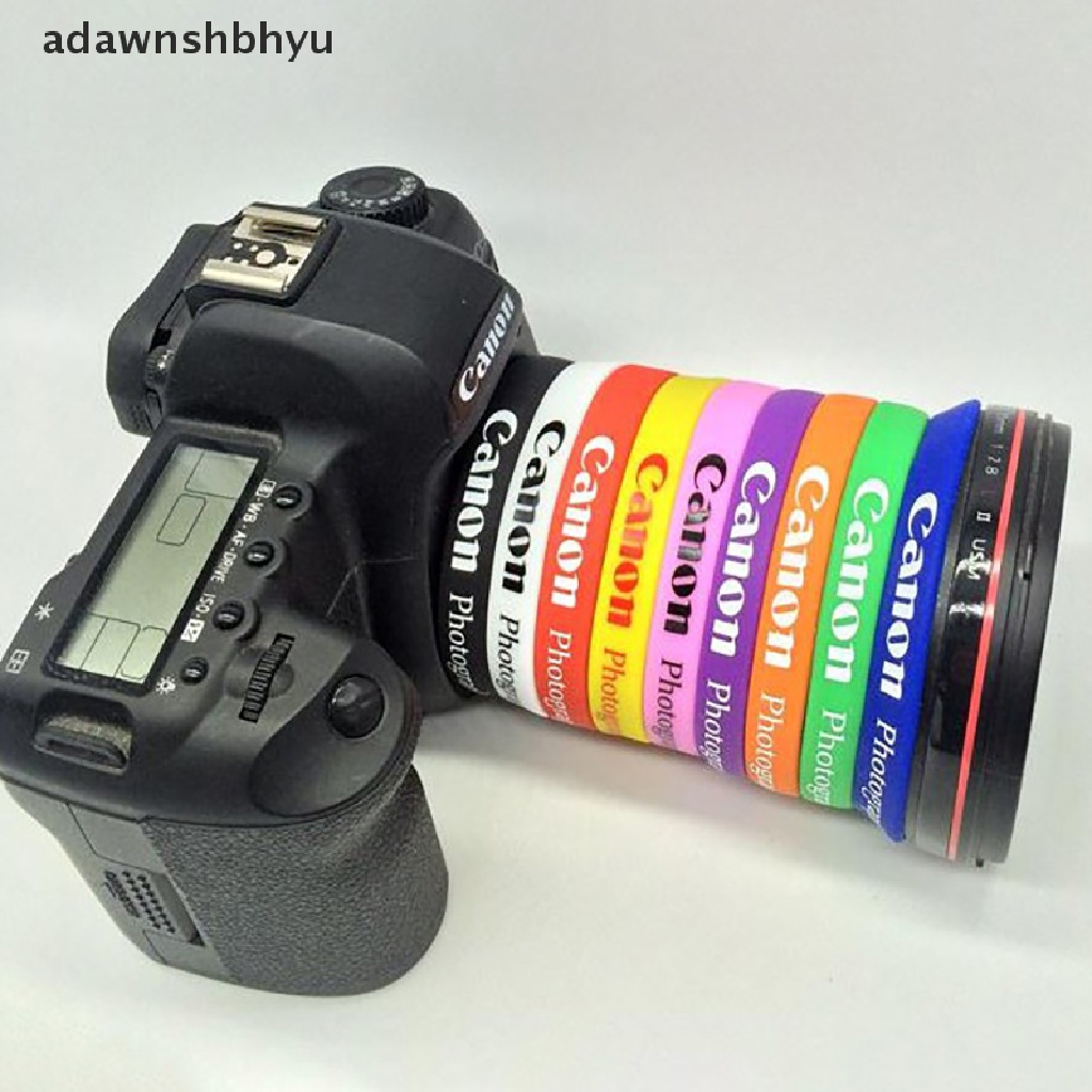 Adawnshbhyu 1Pcs Cincin Fokus Warna-Warni Untuk Lensa Anti-slip Zooming Control Rubber Band