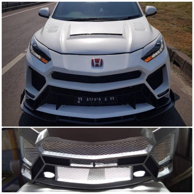 Jual bodykit full bumper depan hrv lambo style Shopee Indonesia
