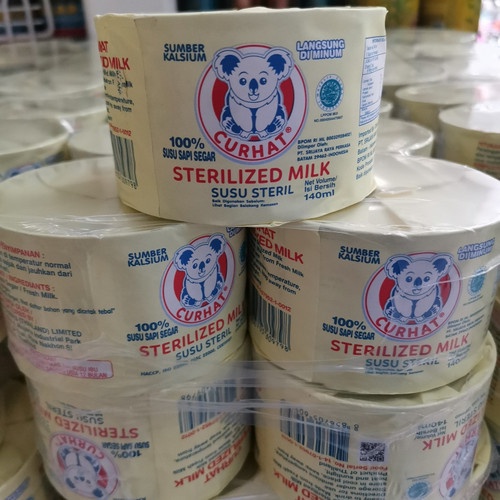 Curhat Sterilized Milk/ Susu Steril Cap Koala