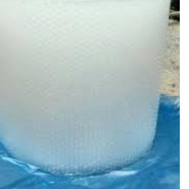 

♤ Plastik bubble wrap (62.5cm x50 m） - Putih ❉
