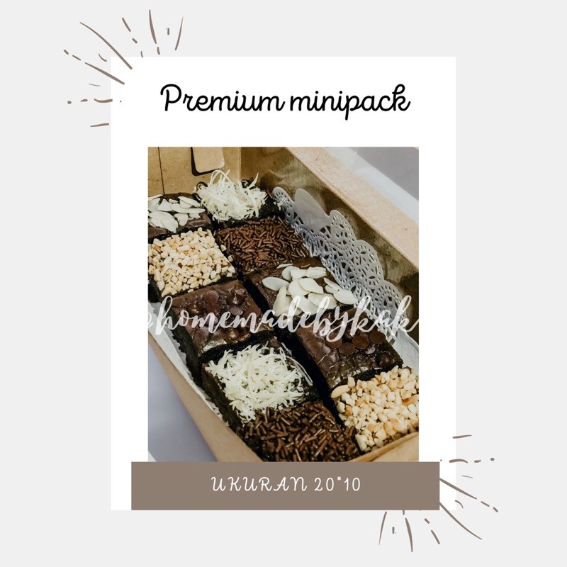 

FUDGY BROWNIES PANGGANG PREMIUM BUTTER