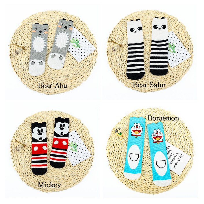 Kaos Kaki Bayi Panjang / Kaos kaki Anak Panjang Motif Imut