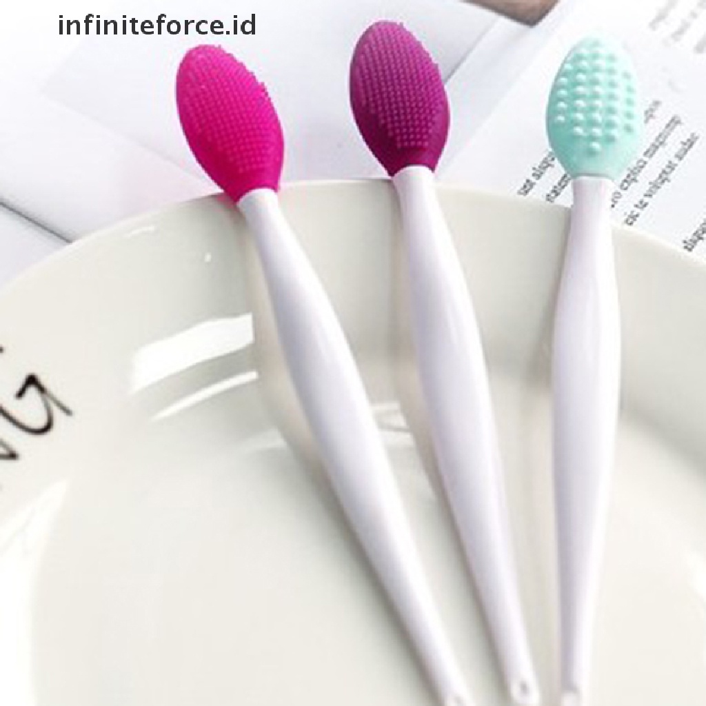 Infiniteforce.id Brush Silikon Pembersih Komedo Wajah 6 Warna