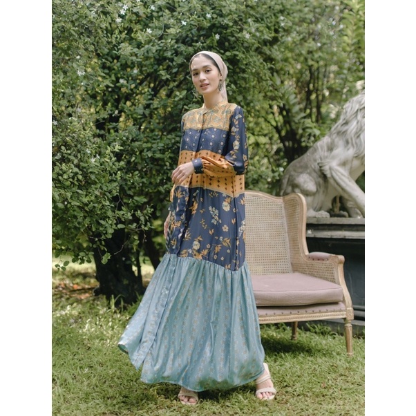 JELMA DRESS NIRVA M BY KAMILA WARDROBE (SIAP KIRIM )
