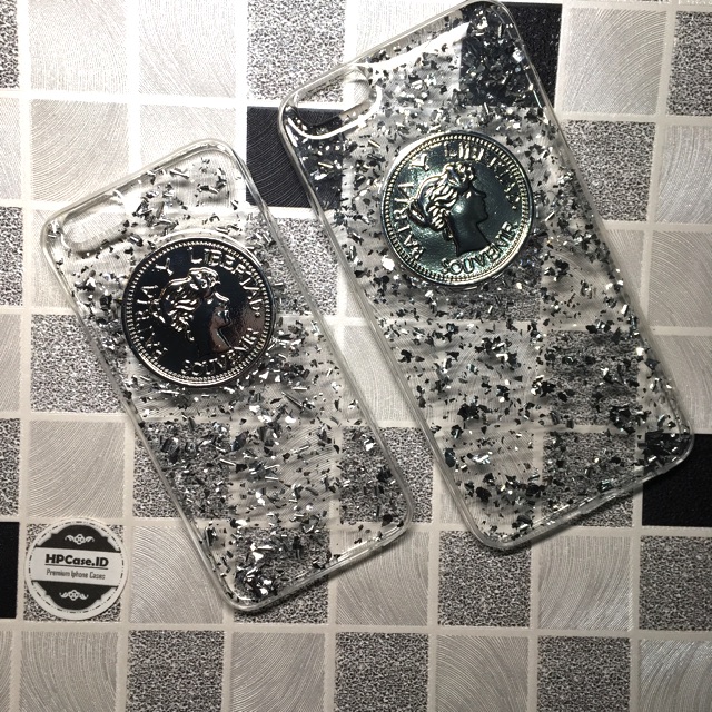 Ready Stock Iphone 6 6s 7 6plus 7plus Case Premium Silver Cuba Peso Case
