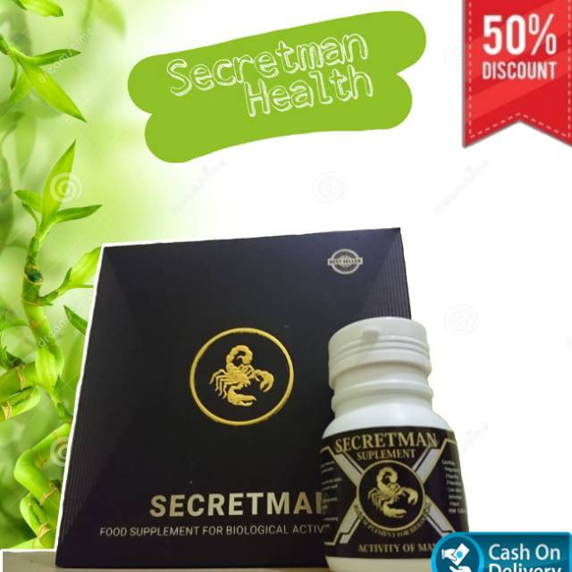 Secretman For Man Kapsul Pemanjang / Pembesar mr. p Terbaik