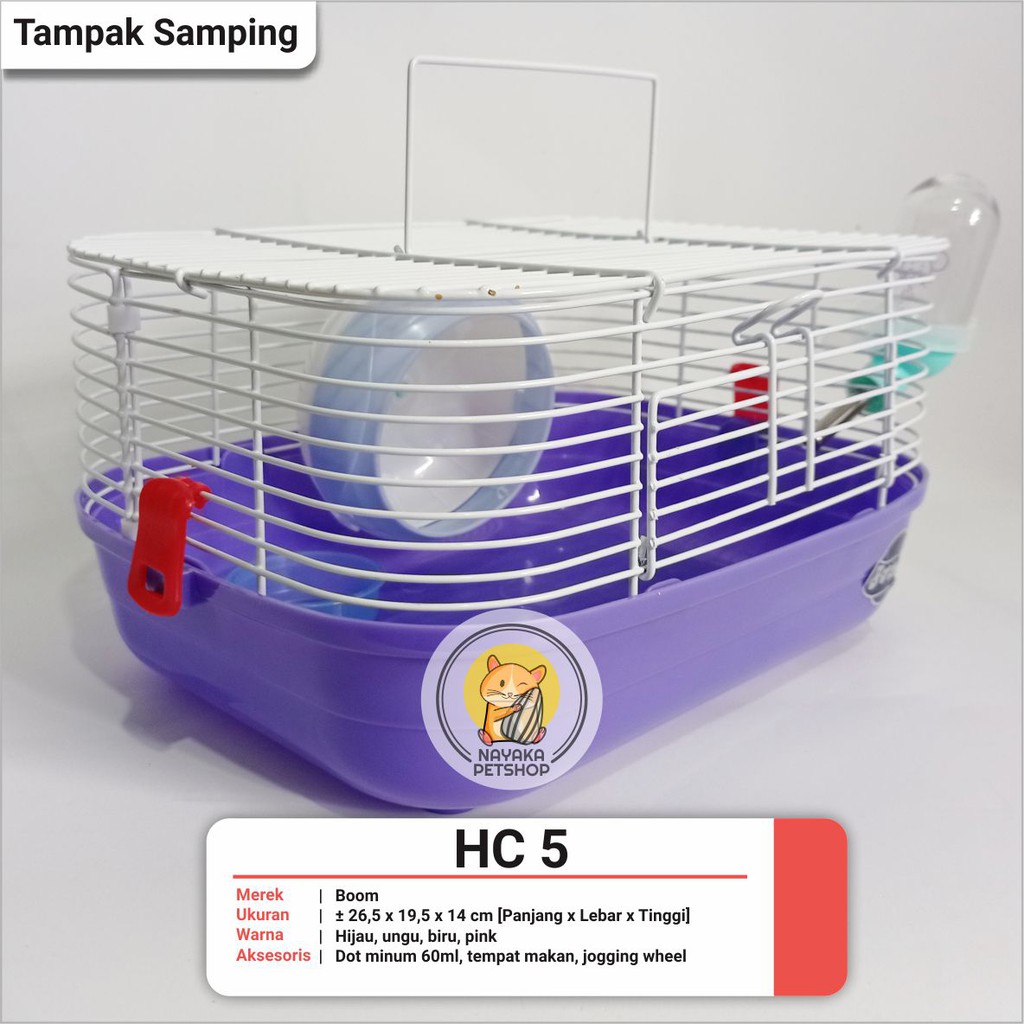 Kandang Hamster Boom HC5