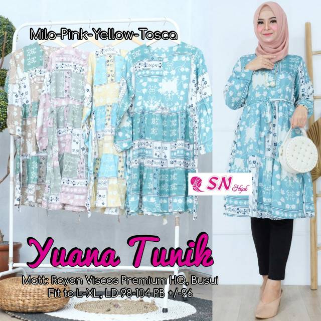 Yuana Tunik Rayon Viscose by SN