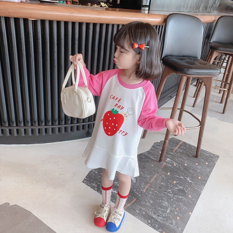 Plazababyku PASSWORD DRESS CAFE DAY Dress Sweater 1 - 7 Tahun Baju Anak BerKualitas