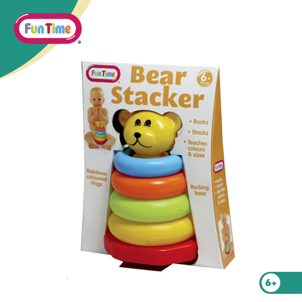 FUNTIME TOYS BEAR STACKER / 5037 (MAINAN)