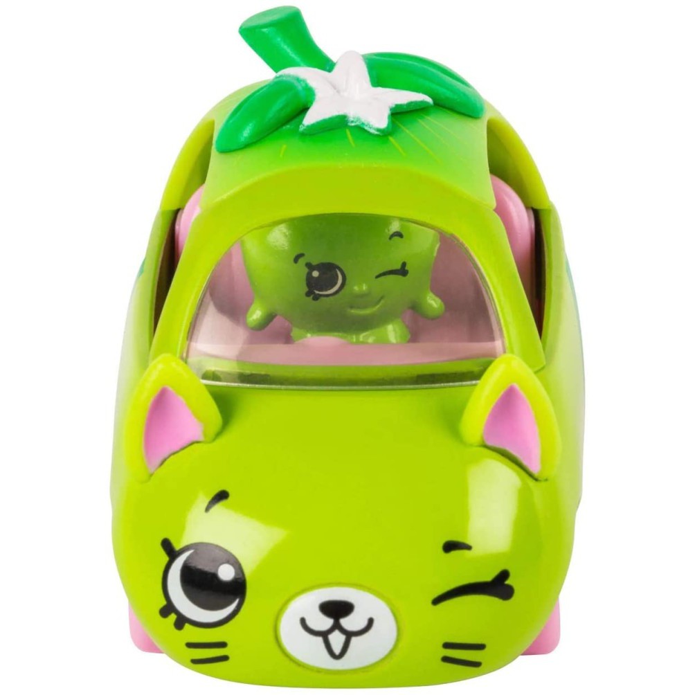 Shopkins Cutie Cars 08 Peely Apple Wheels Diecast mobil
