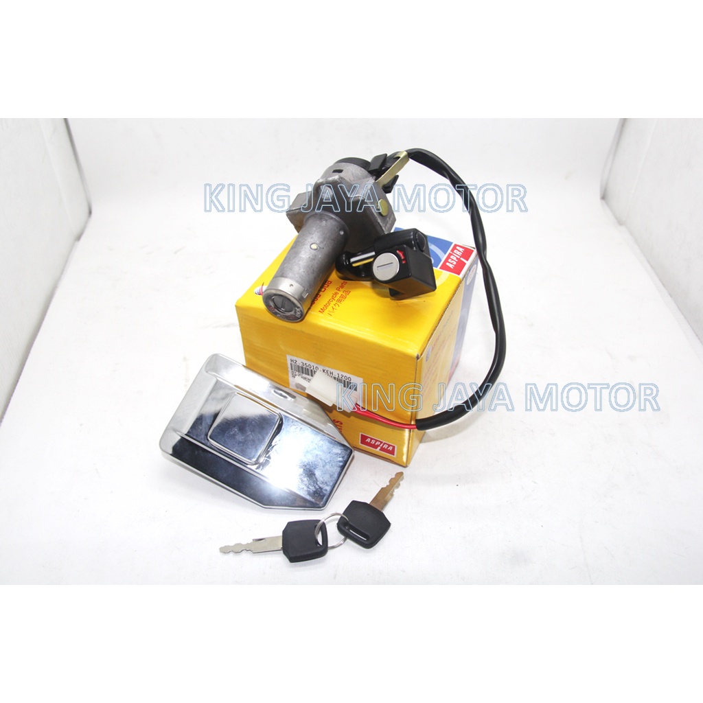 KUNCI KONTAK GL PRO NEOTECH SET DENGAN JOK TUTUP BENSIN MERK ASPIRA KUALITAS ORISINIL ASTRA OTOPARTS