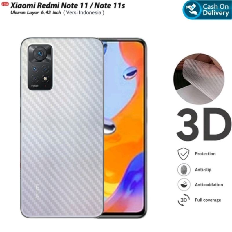 GARSKIN SKIN KARBON REDMI NOTE 11