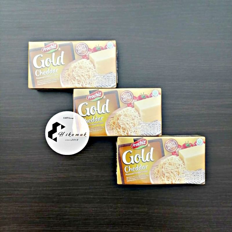 Prochiz Gold Cheddar 160Gr / Keju / Cheese Murah Meriah FREE ONGKIR