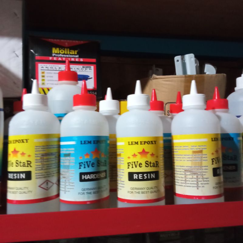 

lem kayu lem epoxy five star