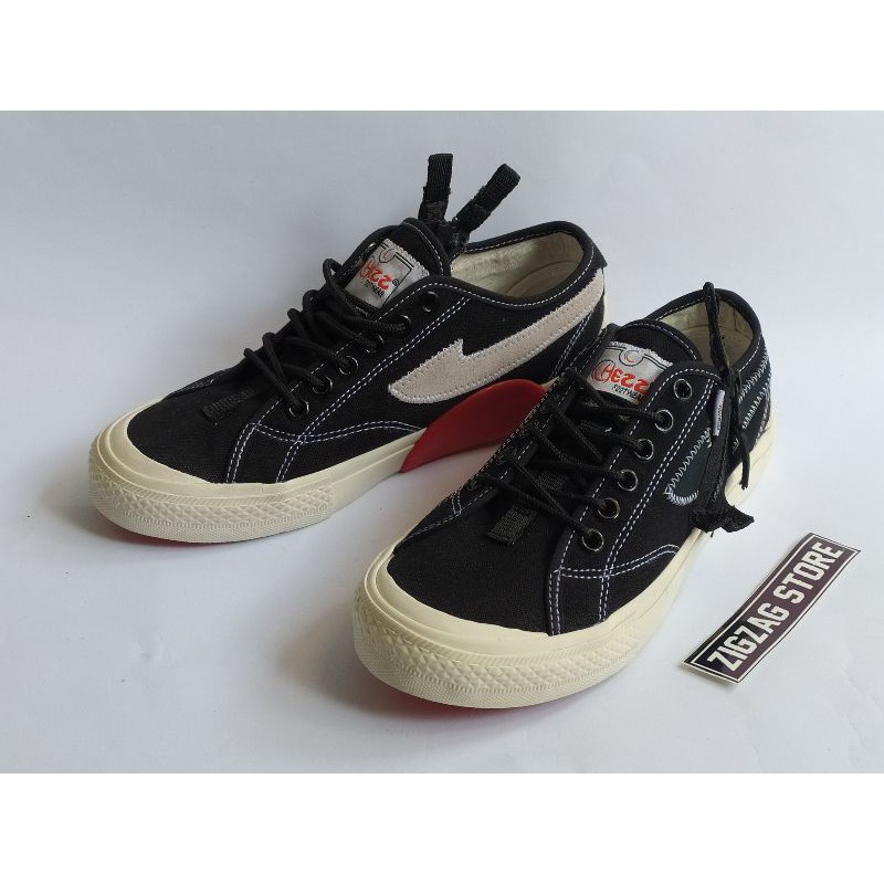 SEPATU CHEZZ PROTO ZORO LOW BLACK/WHITE - ORIGINAL