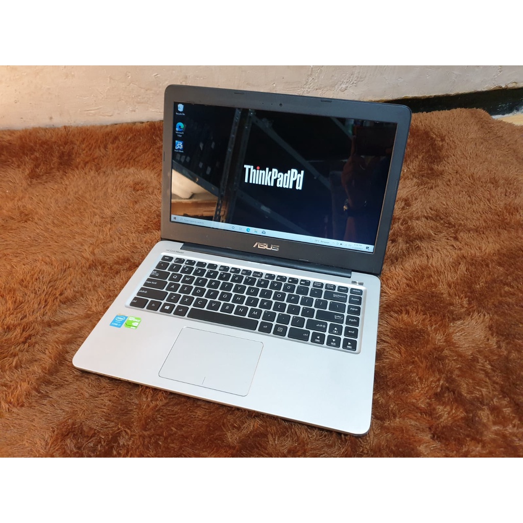 Jual Laptop Gaming Desain Asus K401l Core I7 Nvidia Mulus Shopee