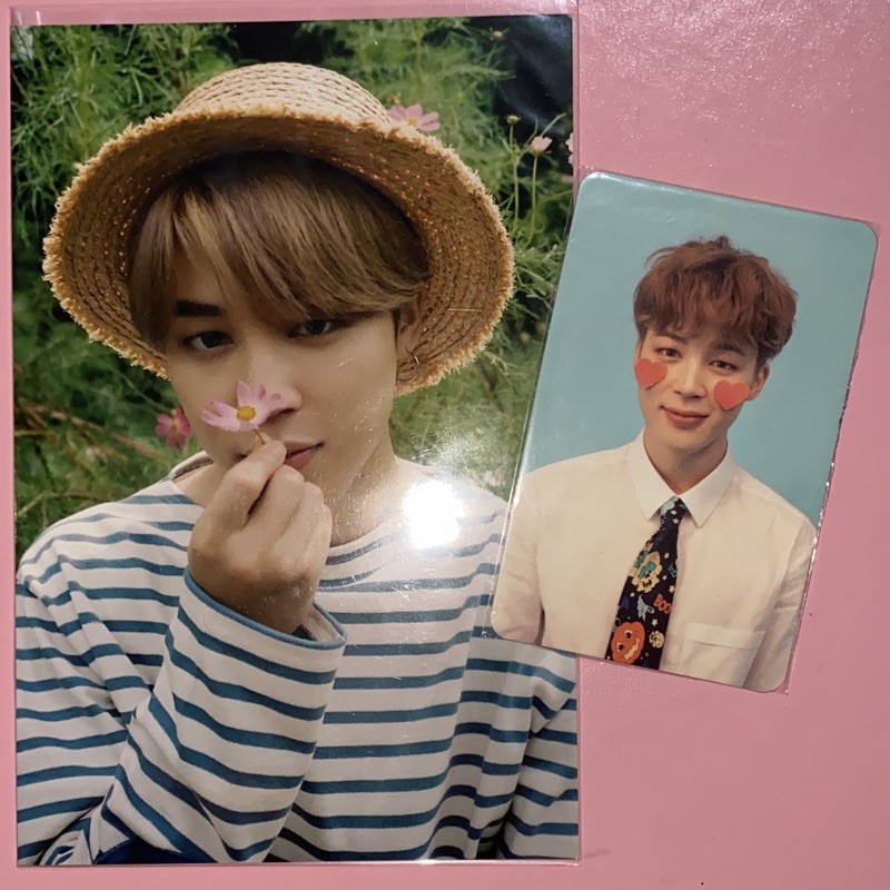Photocard Jimin Answer F dan Photo Random Season’s Greetings 4x6 2021 SG21|| PC BTS