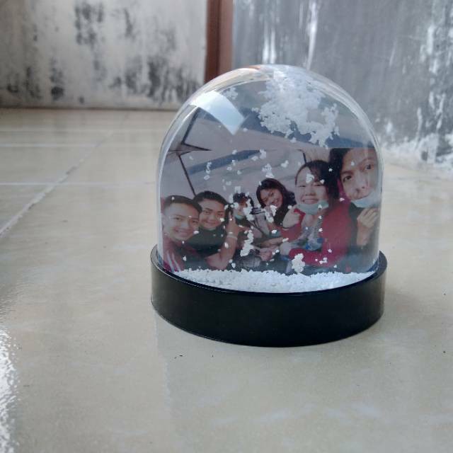 

glitter Waterball souvenir gift kado custom snowglobe hadiah
