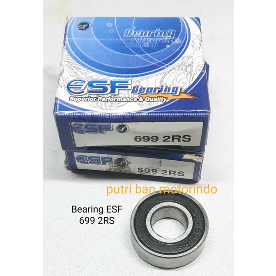 BEARING / LAHER 699 2RS KRUK AS / CRANKSHAFT ESF
