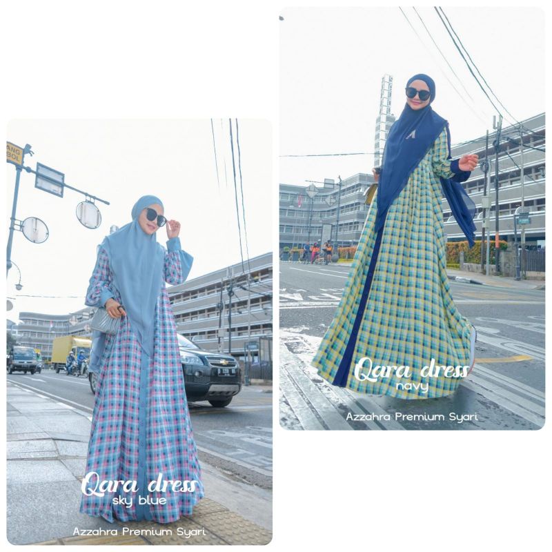 Qara set by Azzahra premium syarii