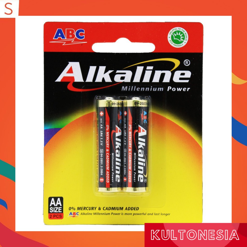Baterai Alkaline ABC AA Batre AA ABC
