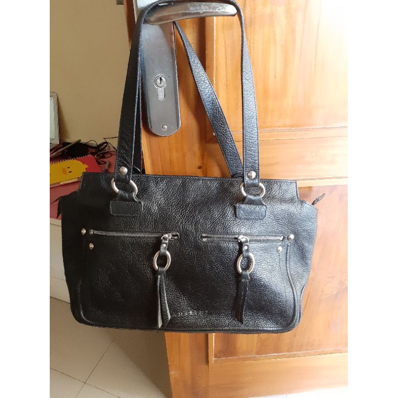 Preloved Tas Tote Lamarthe Kulit Mantul