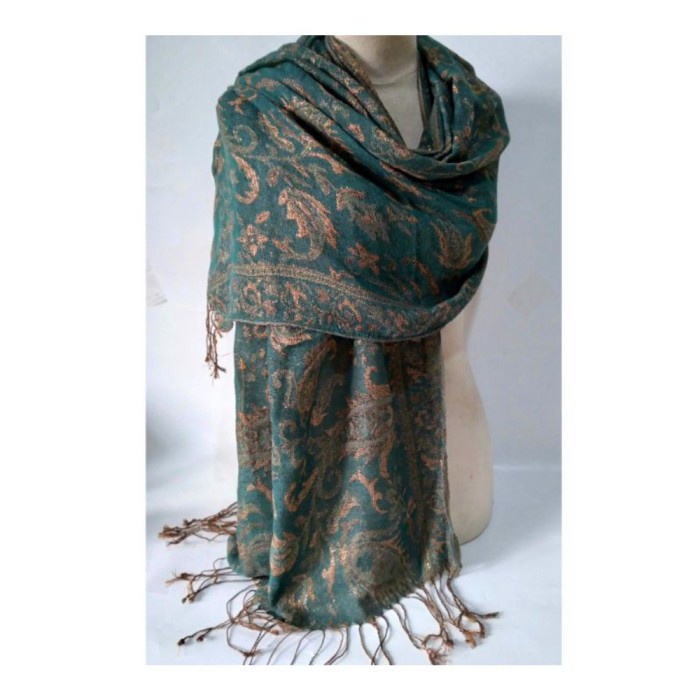 

Isi 10 Pcs Cashmere Metalik Pashmina Metalik Cashmere Motif Souveni 012