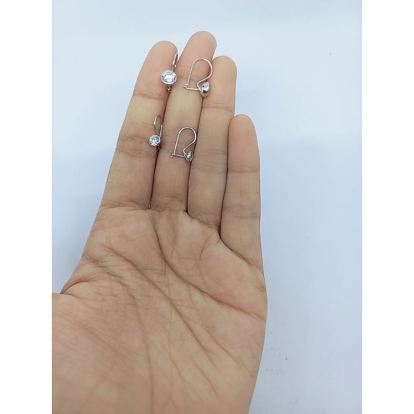 anting kait mp burung / anting perak asli silver 925 lapis emas/ anting fashion wanita