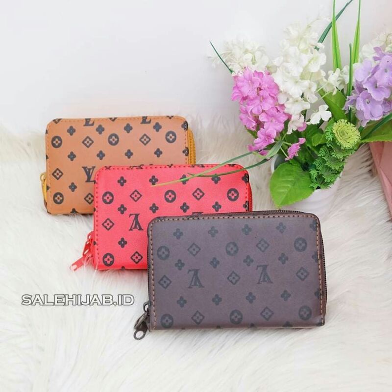 Dompet Wanita Panjang Polos Resleting 2 Besar Murah