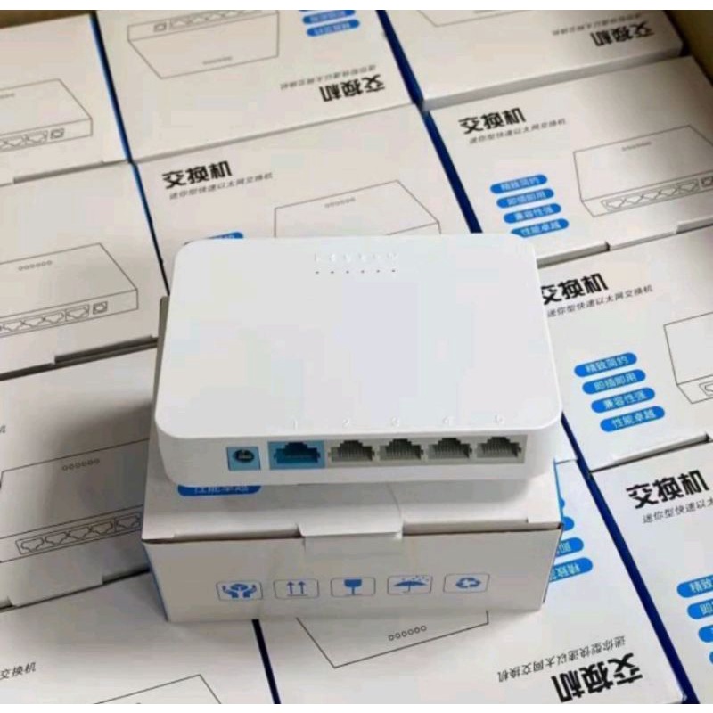 Switch Hub 5 Port 10 100Mbps Splitter bukan tp-link