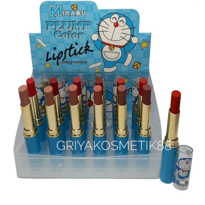 LIPSTIK MIKADU DORAEMON HARGA 1 LUSIN