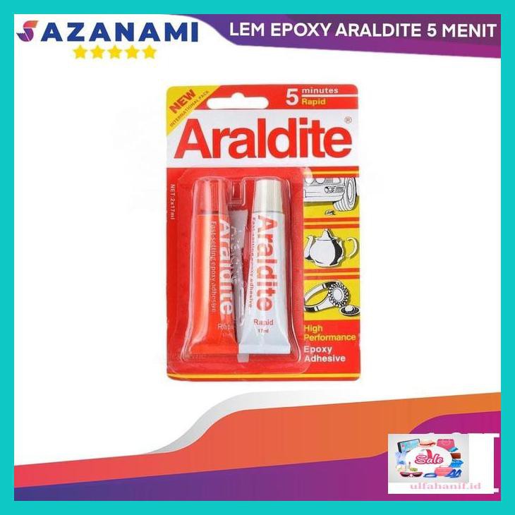 

Rew5Ey- Lem Expoxy Araldite 5 Menit 15Ml Lem Araldite Merah Putih Ft54Yt5-