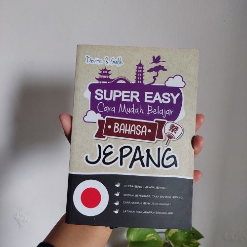 Diskon - Buku Super Easy Cara Mudah Belajar Bahasa Jepang